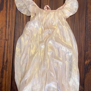 Ele Story Silk Chiffon Sparkle dress size 8/10